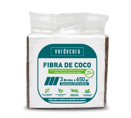 Hagearbeider kokosfiber