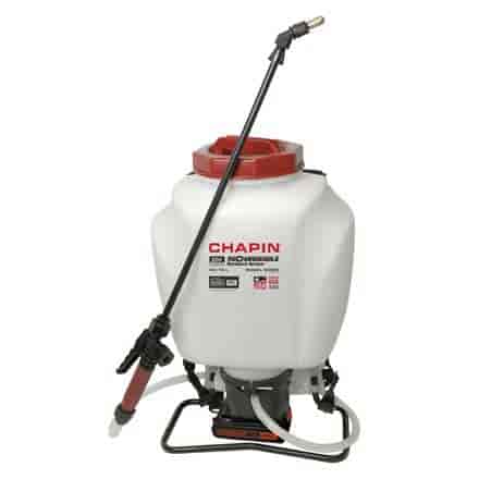 Chapin 63985 4 gallon 20v wide-mouth backpack sprayer powered by black decker