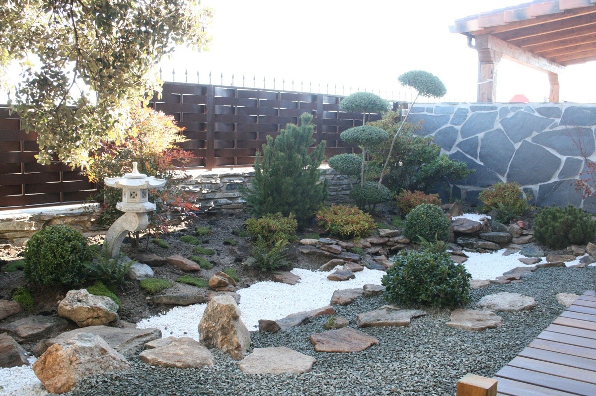 japansk hage i Madrid