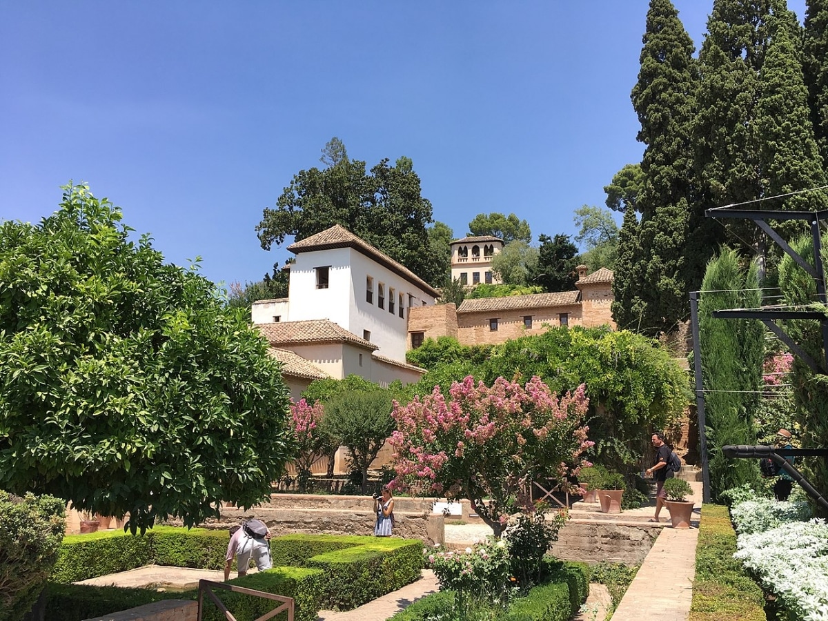 Generalife er en hage som ligger i Granada
