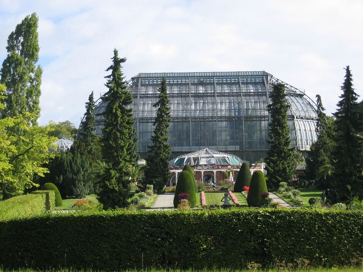 Berlin botaniske hage ble nylig opprettet