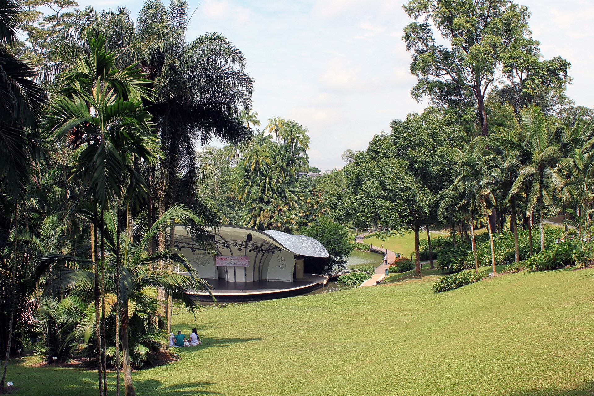 Singapore Botanic Garden er idyllisk