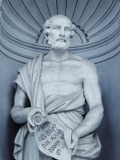Theophrastus-statuen