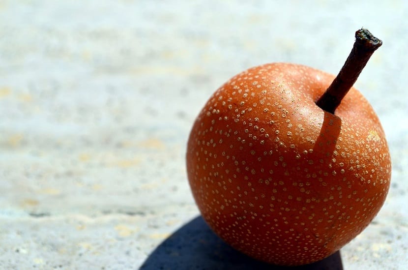 Selv om det kalles eplepære, er det en frukt som ikke er resultatet av krysset mellom en pære og et eple