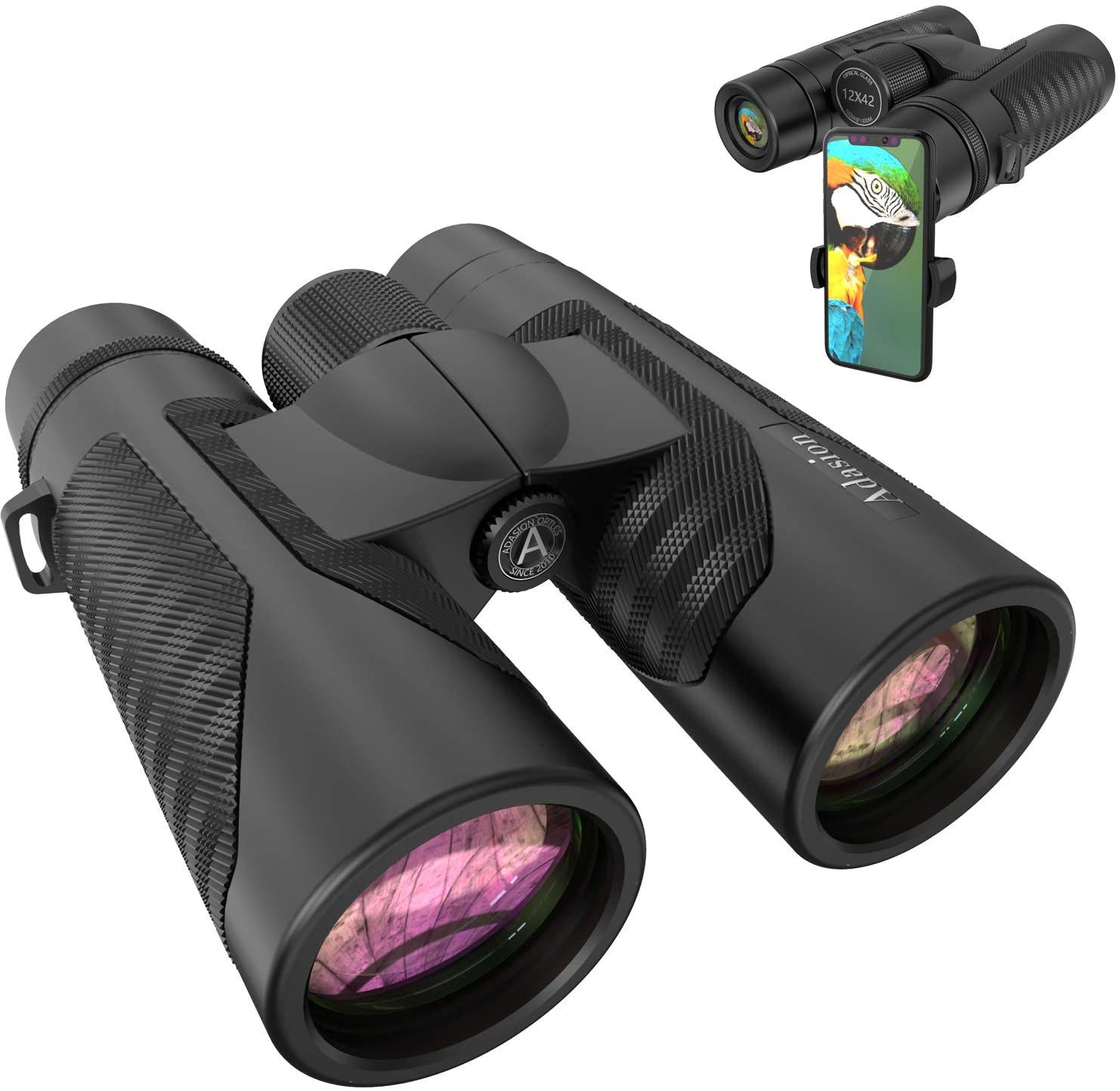 Adasion 12x42 Binoculars for Adults