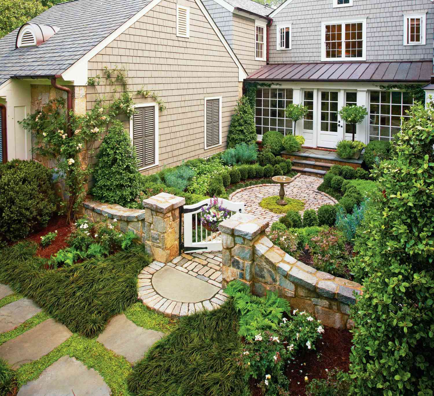 Cottage Garden Courtyard