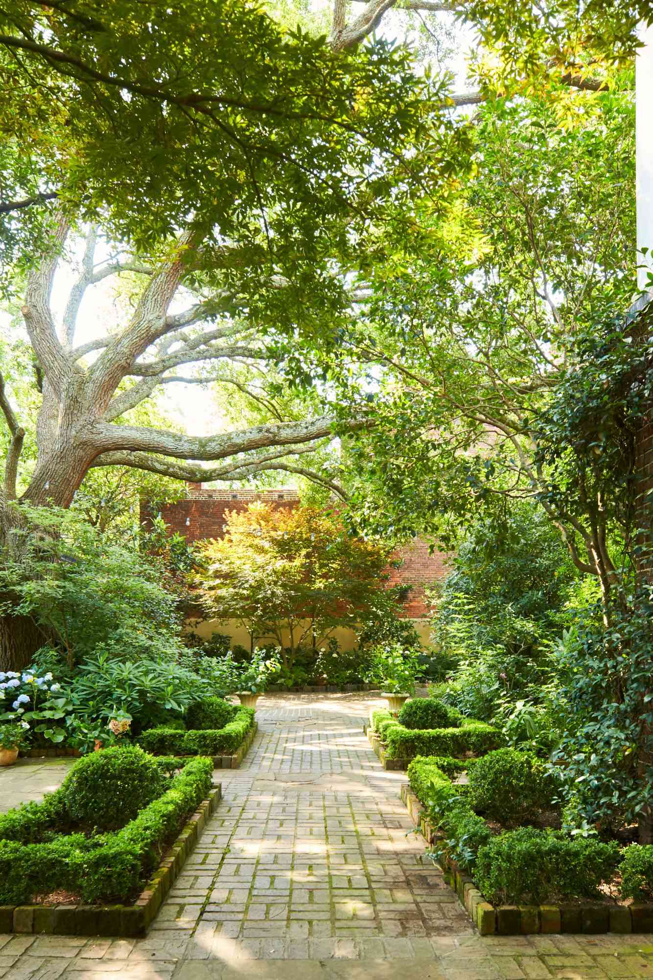 Formal Charleston Garden Courtyard